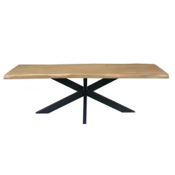 Alaska Boomstamtafel Mangohout 200cm