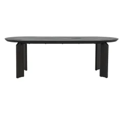 Allure Eettafel ovaal donkerbruin 240cm