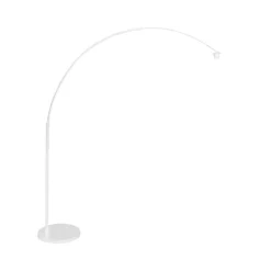 Ariana 1-lichts Vloerlamp Wit met Groen Velvet kap
