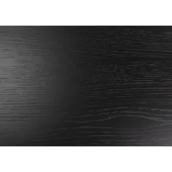 Arvon Eettafel Rond Zwart 105cm