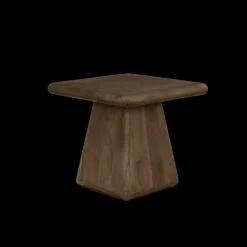 Asti Bijzettafel vierkant bruin 60 cm