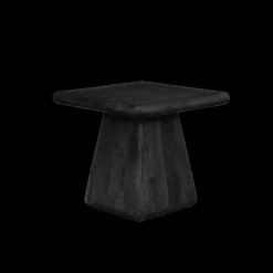 Asti Bijzettafel vierkant zwart 60 cm