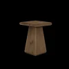 Asti Bijzettafel vierkant bruin 40 cm