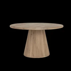 Asti Eettafel rond naturel 130 cm