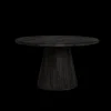 Asti Eettafel rond zwart 130 cm