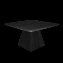 Asti Eettafel vierkant zwart 130 cm