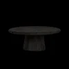 Asti Salontafel rond zwart 90 cm