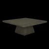 Asti Salontafel vierkant olijfbruin 90 cm