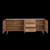 Aura Dressoir naturel Acaciahout 210 cm