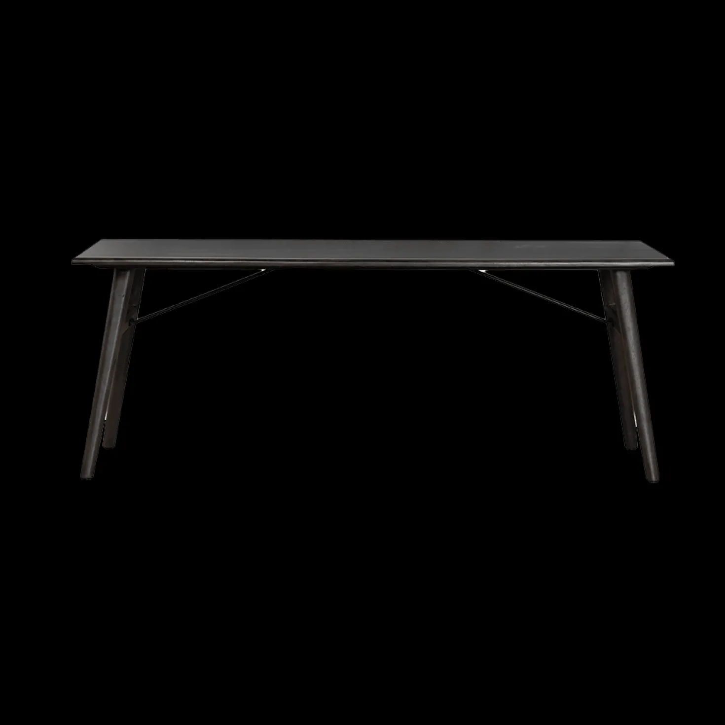 Aura Eettafel espresso Acaciahout 200 cm