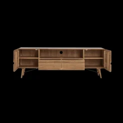 Aura Tv meubel naturel Acaciahout 210 cm