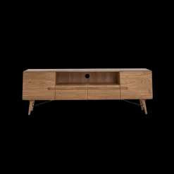 Aura Tv meubel naturel Acaciahout 210 cm