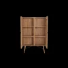 Aura Wandkast naturel Acaciahout 100 cm