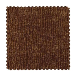 Baggy 1-zits element met arm links chenille middenbruin