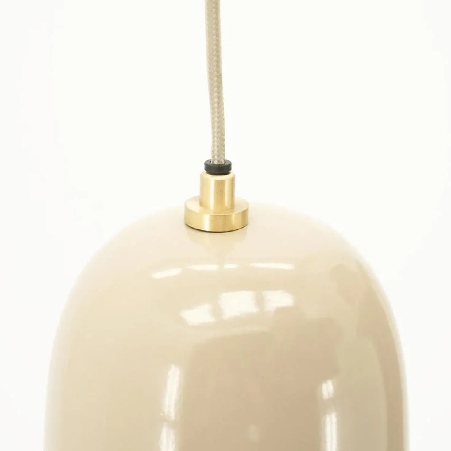 Bellure 3-lichts getrapte Hanglamp Beige