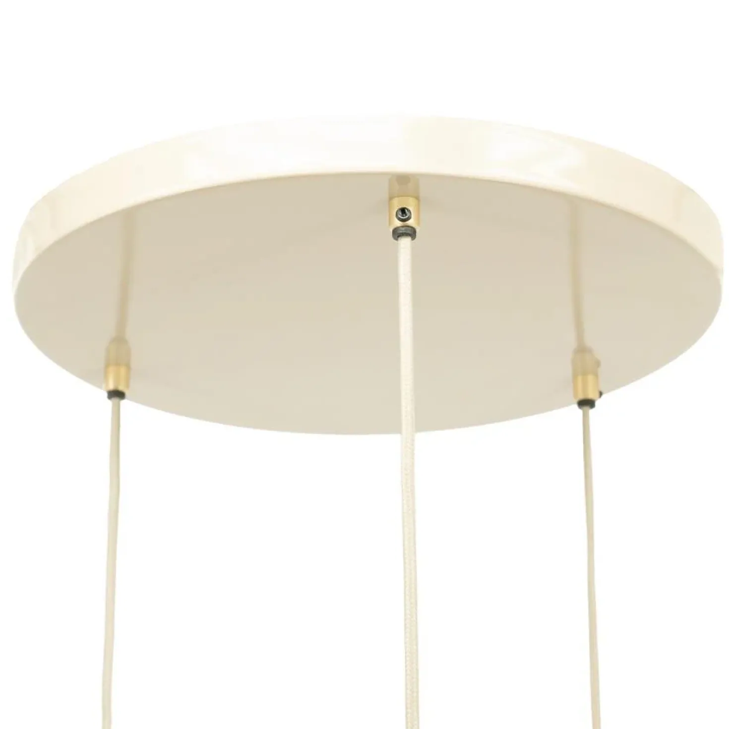 Bellure 3-lichts getrapte Hanglamp Beige