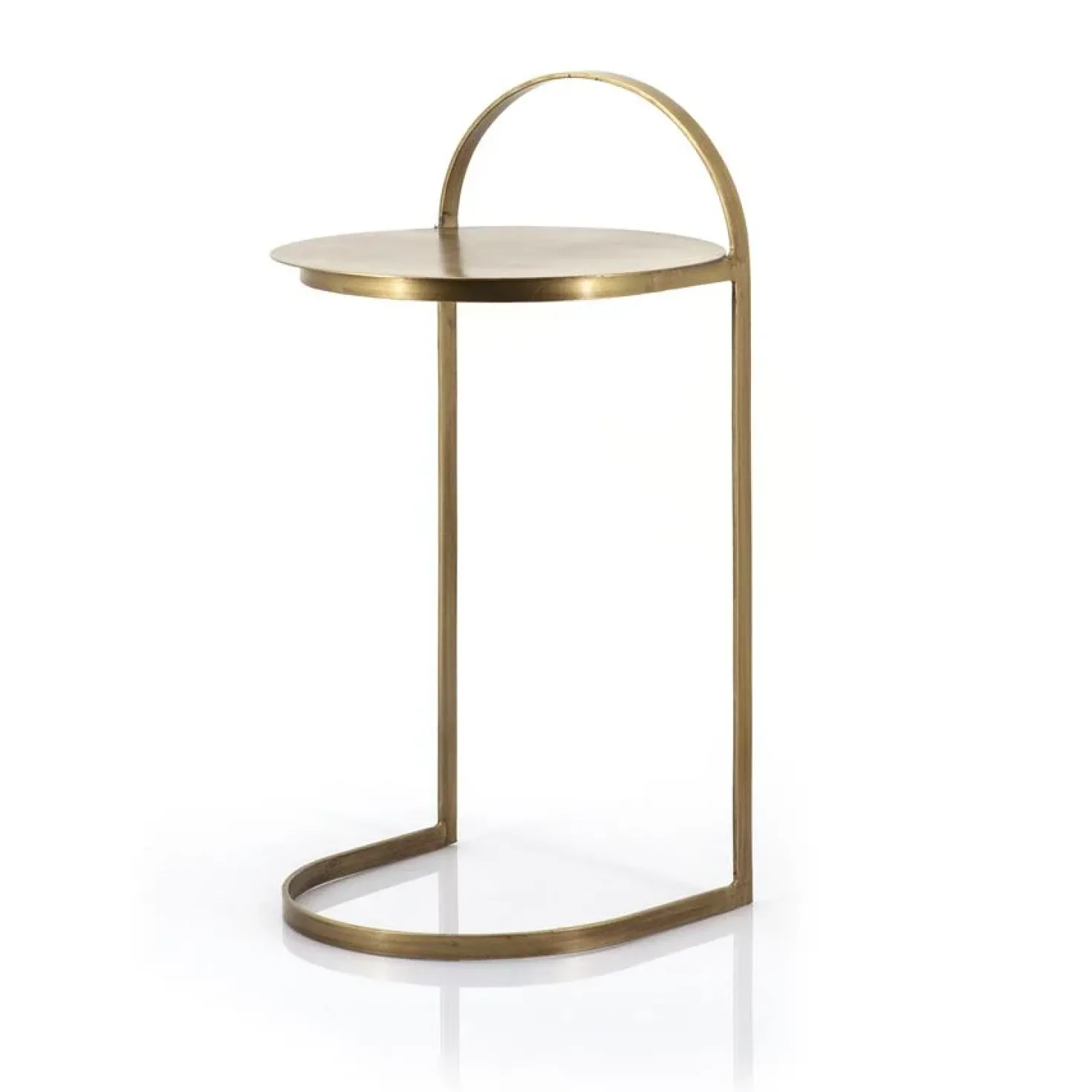 Bijzettafel Garcon brass