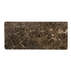 Bovenblad Dallas Tv meubel Bruin Marmer 210cm