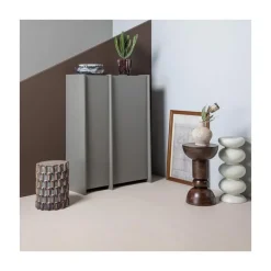 Brilo Bijzettafel rond Creme 29cm