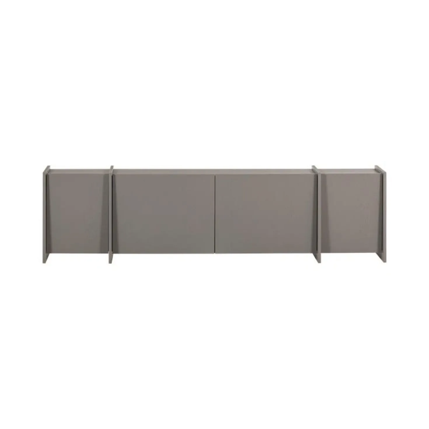 Brock Tv meubel Essen fineer Warmgrijs 200cm