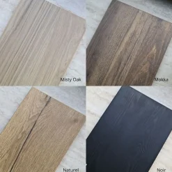 Calvenza uitschuifbare Eettafel rond 138/178cm - Zelf samenstellen