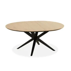 Calvenza uitschuifbare Eettafel rond 120/160cm - Zelf samenstellen