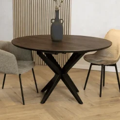 Calvenza uitschuifbare Eettafel rond 130/170cm - Zelf samenstellen
