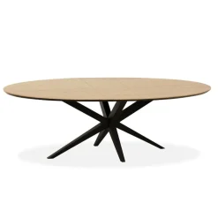 Calvenza uitschuifbare Eettafel ovaal 220/277cm - Zelf samenstellen