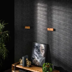 Charles Wandplank Acaciahout 150cm