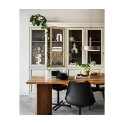 Chow Vitrinekast grenen beige 105cm