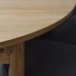 Christoffer uitschuifbare eettafel naturel eikenhoutfineer 190cm