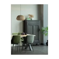 Combi-tablo Eettafel eiken X-poot 180 cm