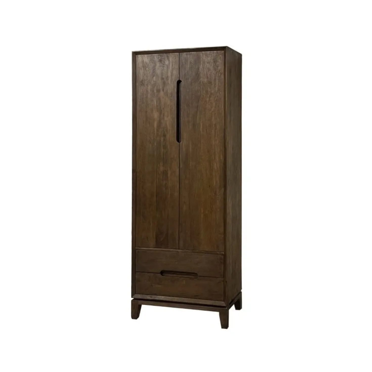 Cortez Wandkast 2 deurs 2 lades walnoot 75cm