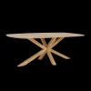 Crotone Eettafel deens ovaal Acaciahout 260 cm