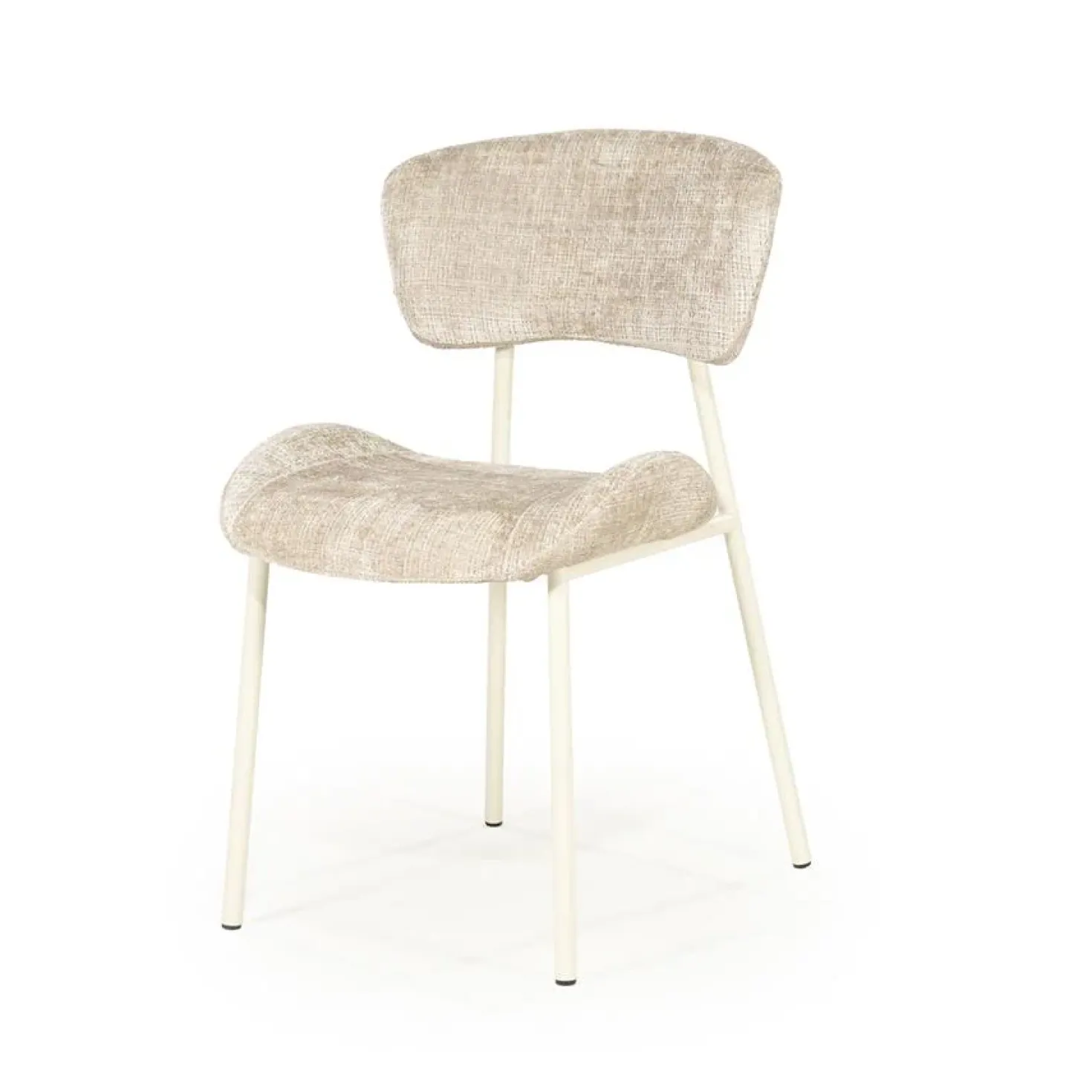 Dare Eetkamerstoel Taupe Stof