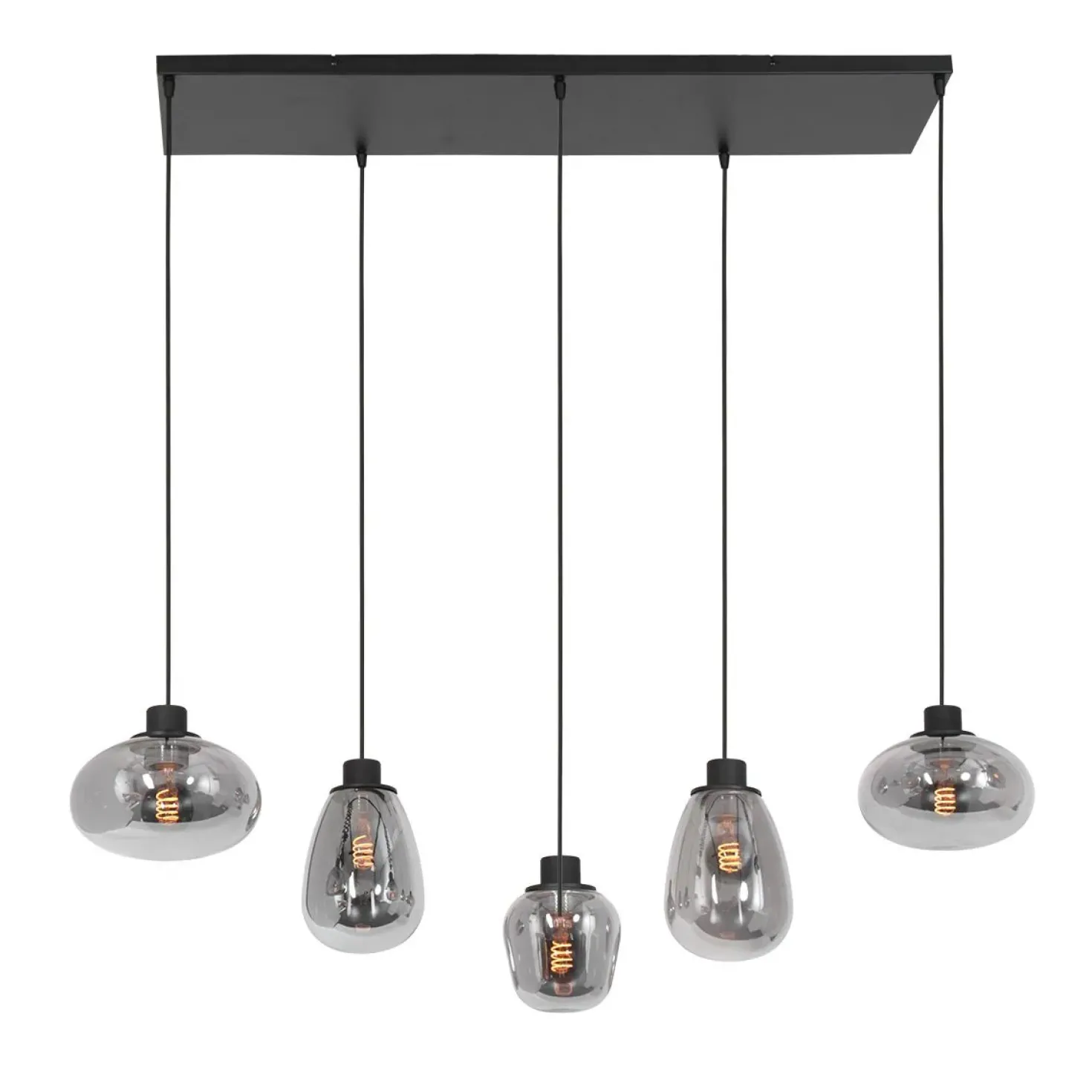 Echo Hanglamp 5-lichts glas