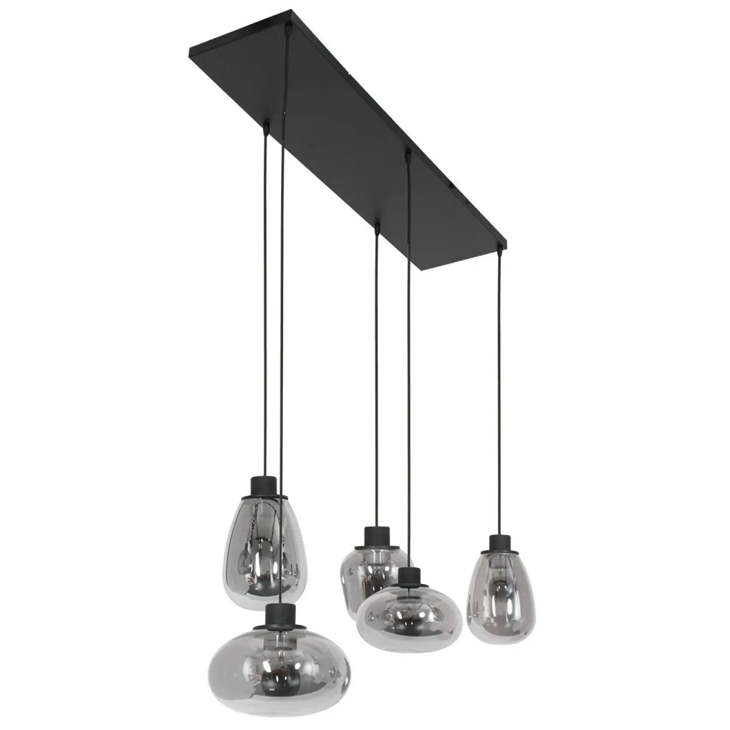 Echo Hanglamp 5-lichts glas