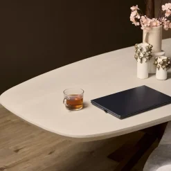 Eettafel Martin Zand Deens Ovaal 160 cm