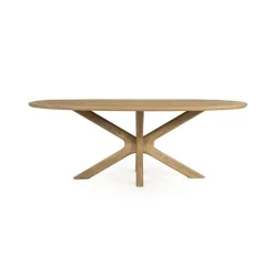 Eettafel Tycho ovaal Naturel mangohout 210cm