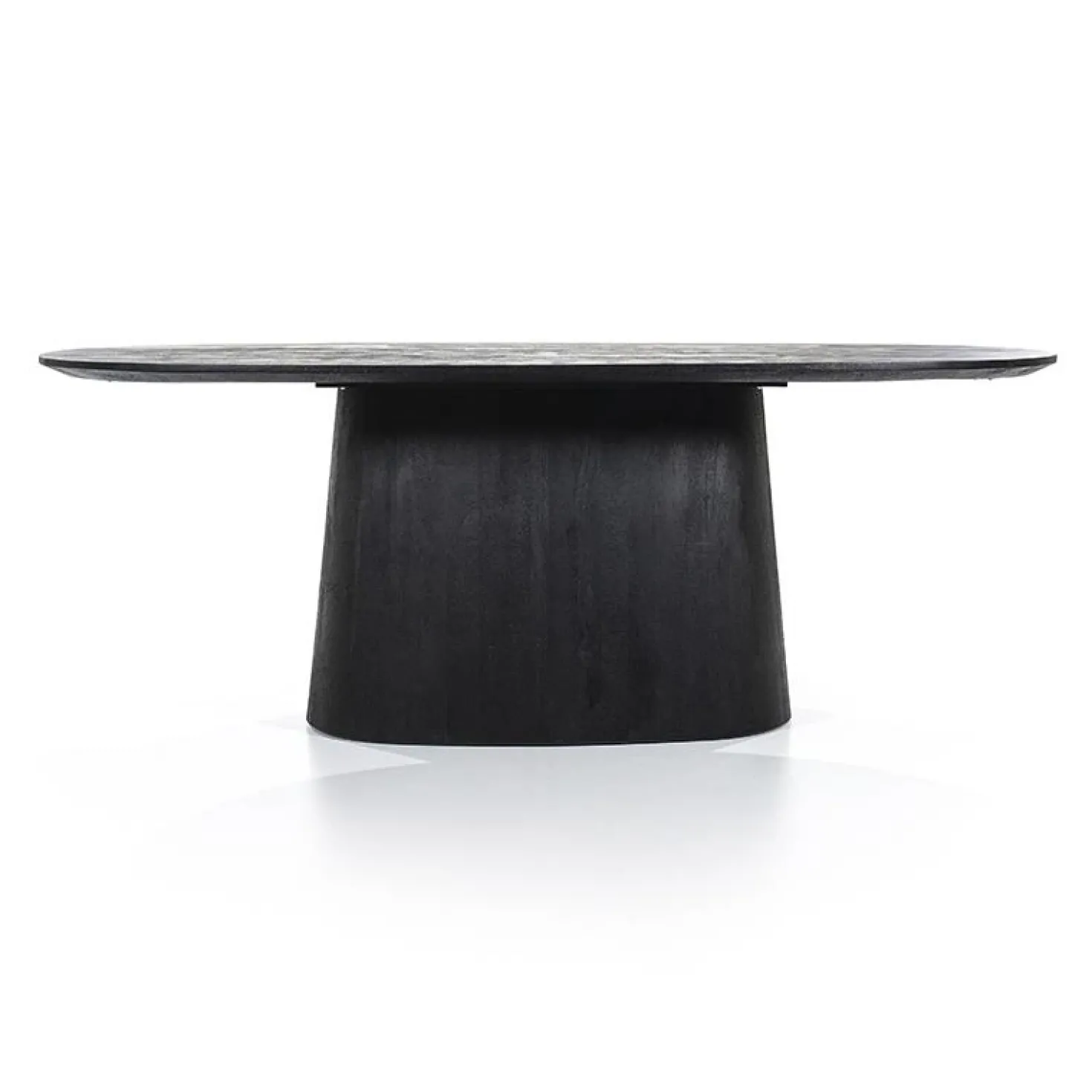Eleonora eettafel Aron ovaal 200×110 zwart