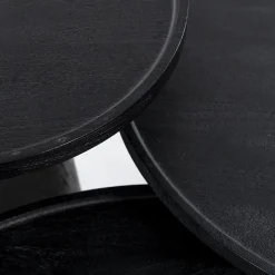 Eleonora salontafel Ron 80×32 zwart
