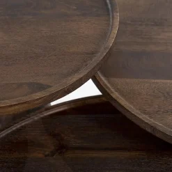 Eleonora salontafel Ron 80×32 bruin