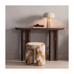 Evara Sidetable MDF Donkerbruin 120cm