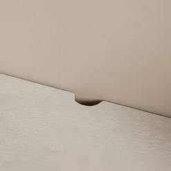 Evi Zwevend Tv meubel Zand Mangohout 200cm