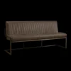 Ferro Eetkamerbank Donker bruin 155cm