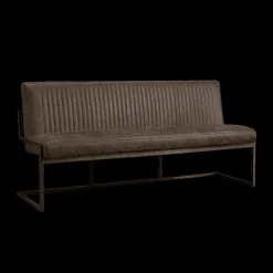Ferro Eetkamerbank Donker bruin 155cm