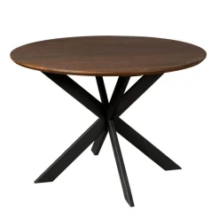 Ferry Eettafel Rond Walnoot Eiken 110 cm