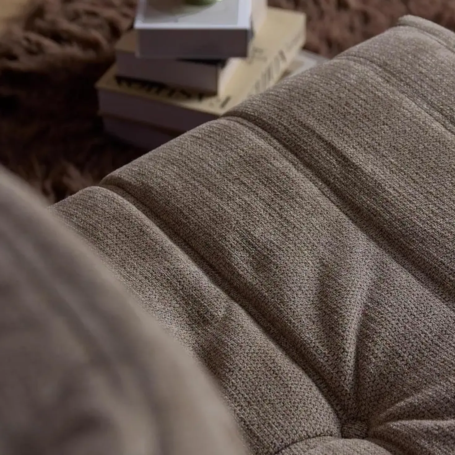 Fien Relaxfauteuil Taupe
