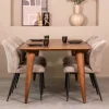 Fly Eetkamertafel Naturel mangohout 220 cm