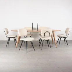Ines Eetkamertafel Naturel Eiken 210 cm